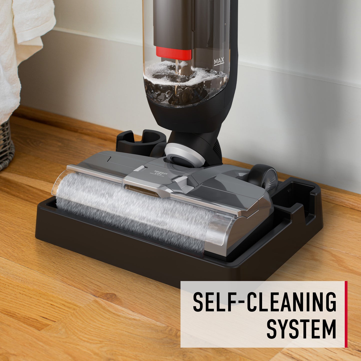 Aspirateur sec et humide pour sols durs rationalisé avec le mode Boost