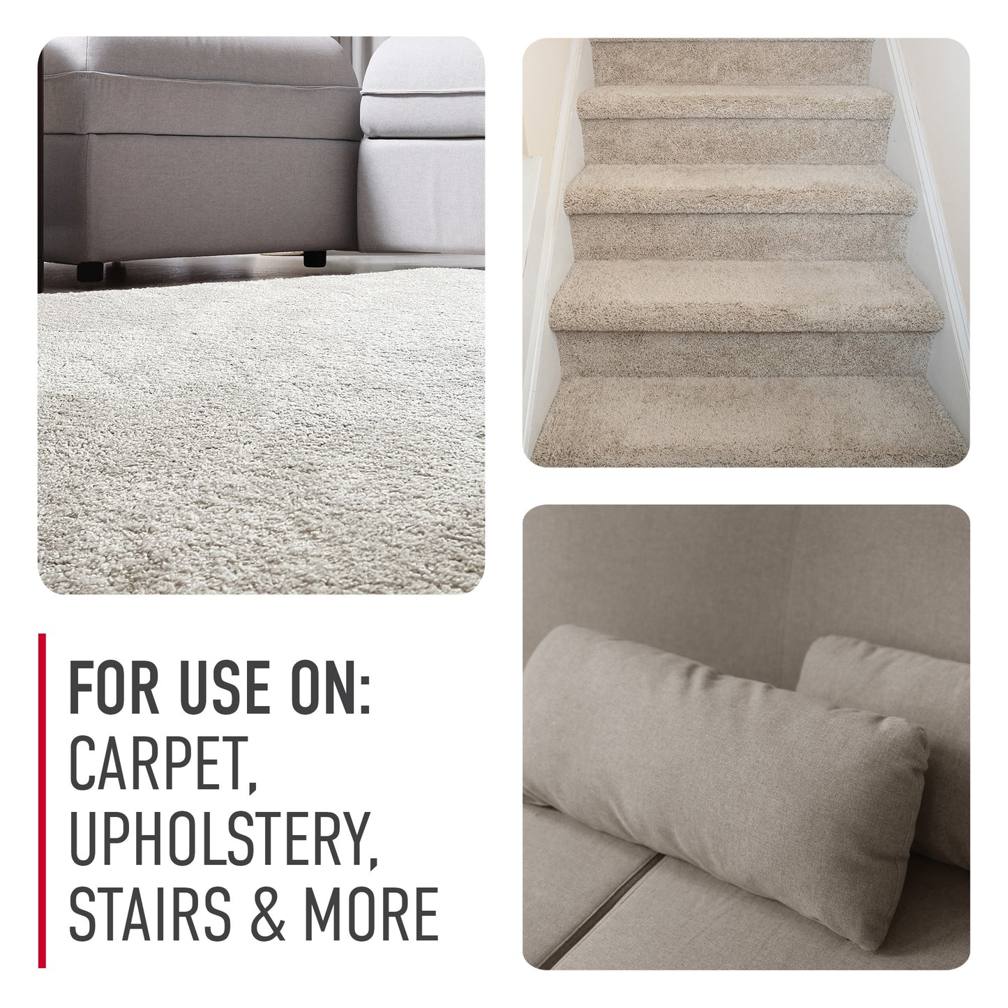 Formule de nettoyage de tapis contre les taches et les odeurs d'animaux domestiques 64 oz.