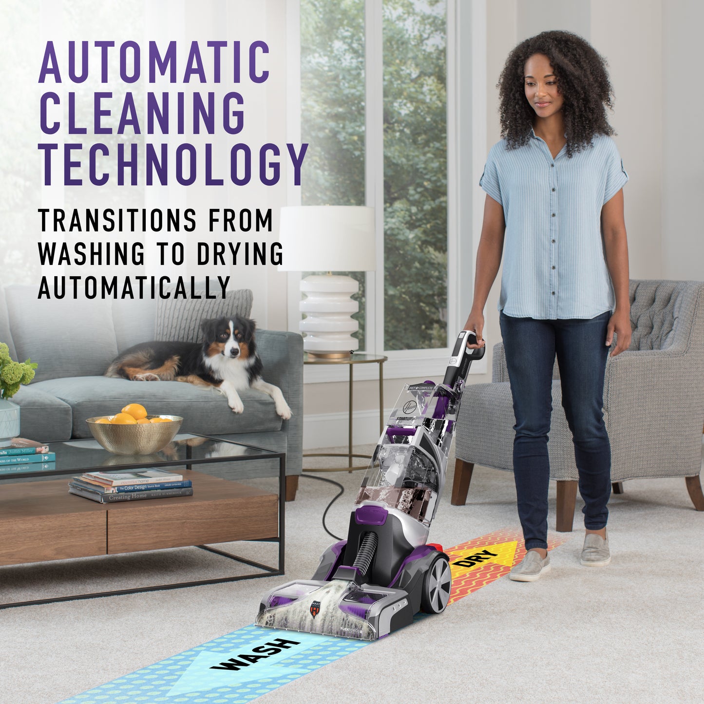 SmartWash PET Complete Automatic Carpet Cleaner