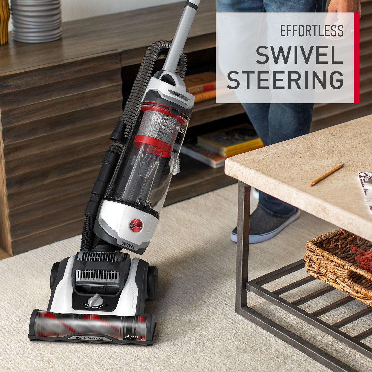 High Performance Swivel Upright Vacuum