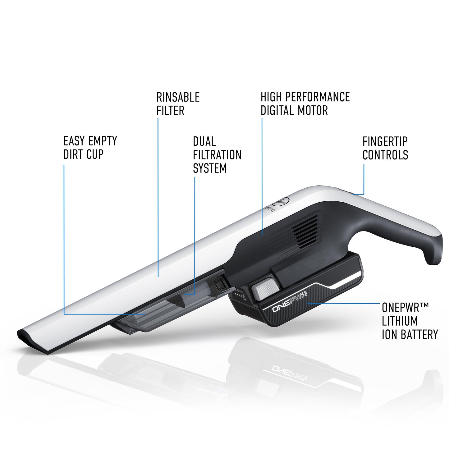 Aspirateur à main sans fil ONEPWR Dust Chaser - Kit