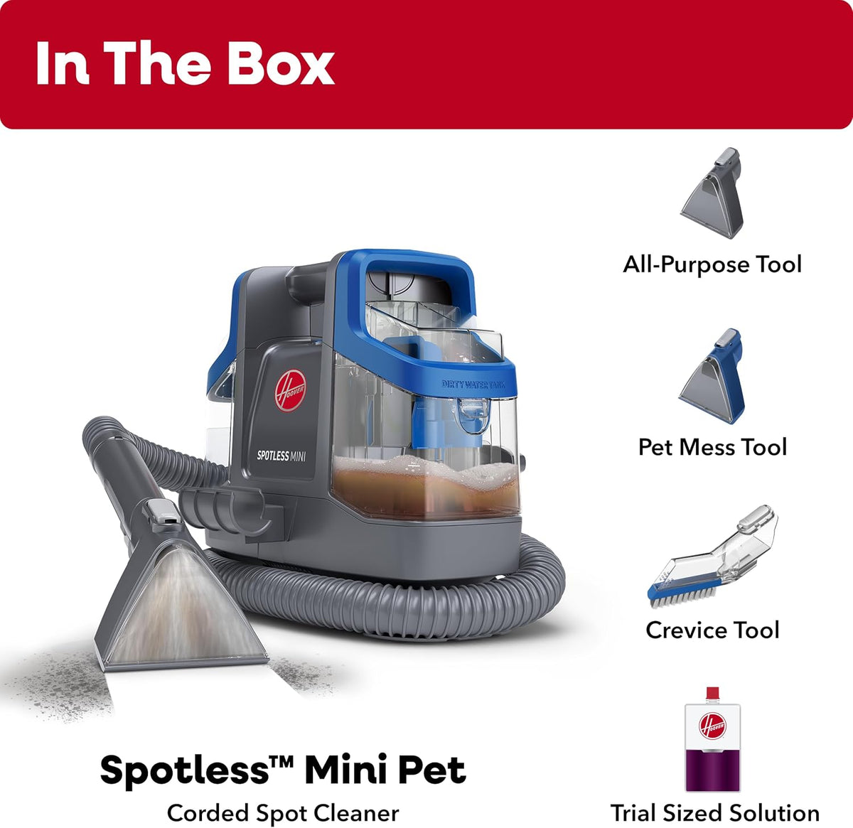 Spotless Mini Pet Portable Spot Cleaner