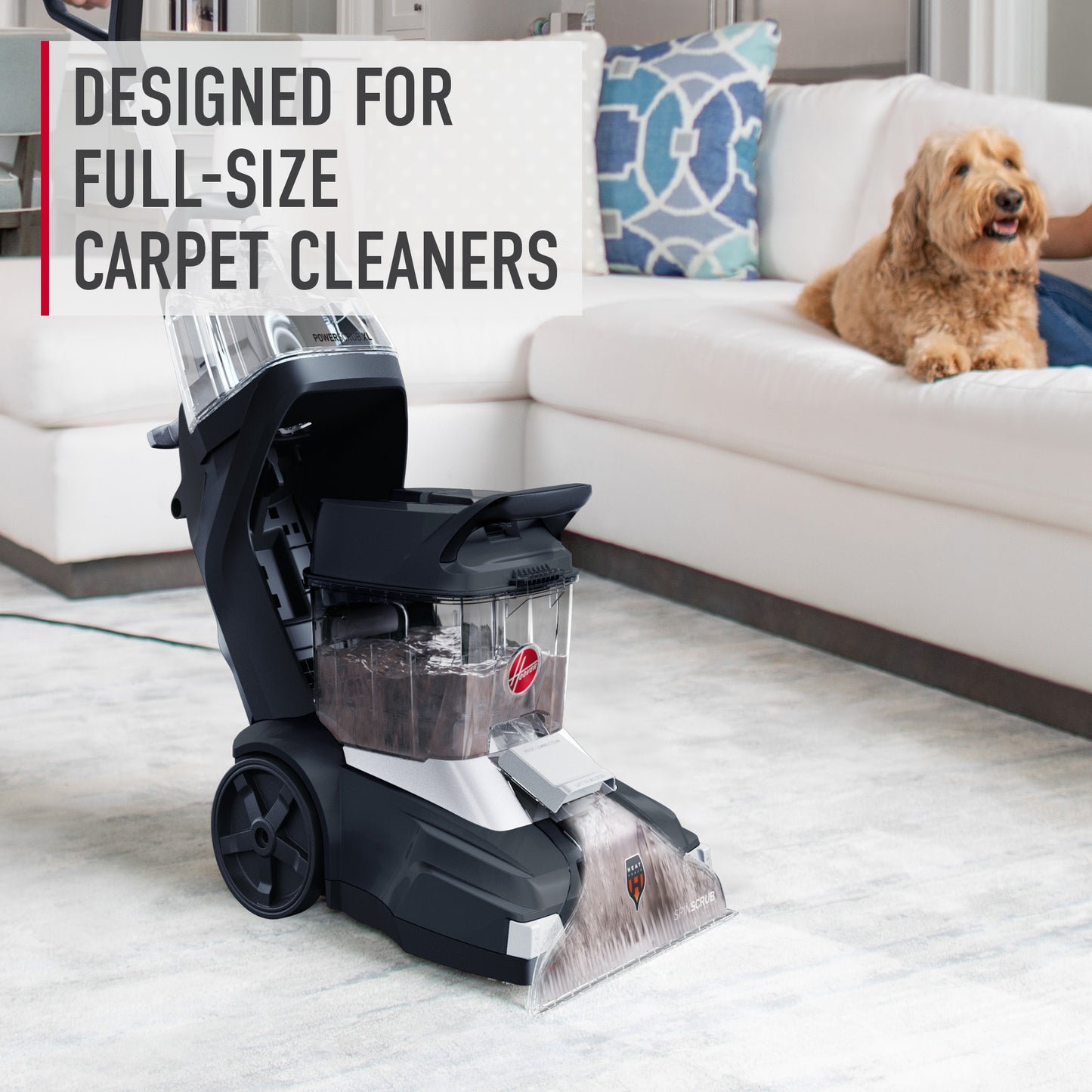 Formule de nettoyage de tapis contre les taches et les odeurs d'animaux domestiques 64 oz.