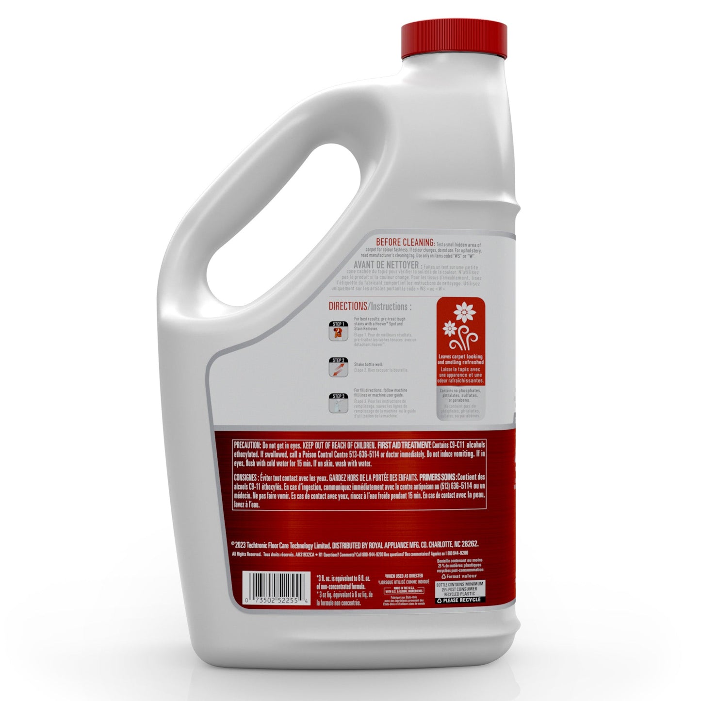 Formule de nettoyage de tapis de renouvellement 128 oz.