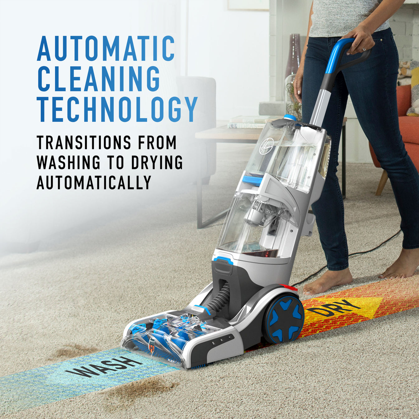 Hoover® SmartWash™+ Automatic Carpet Cleaner – Hoover Canada