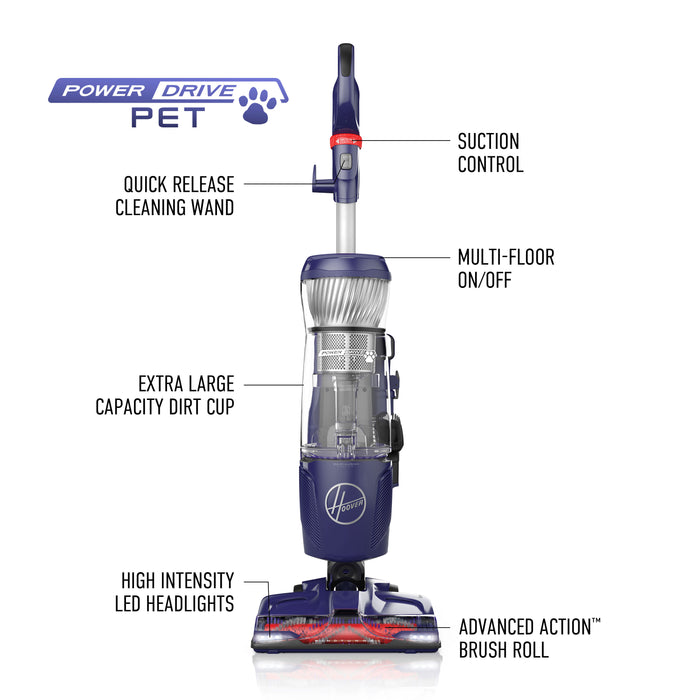PowerDrive Pet Upright Vacuum7