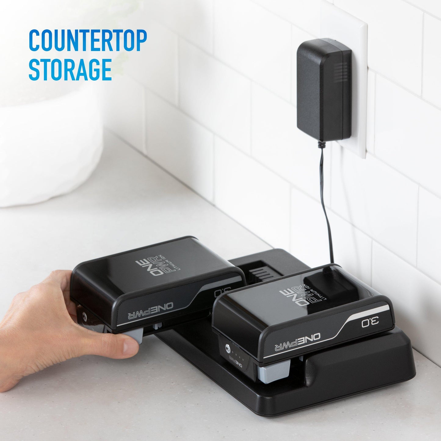 Chargeur de batterie double baie ONEPWR