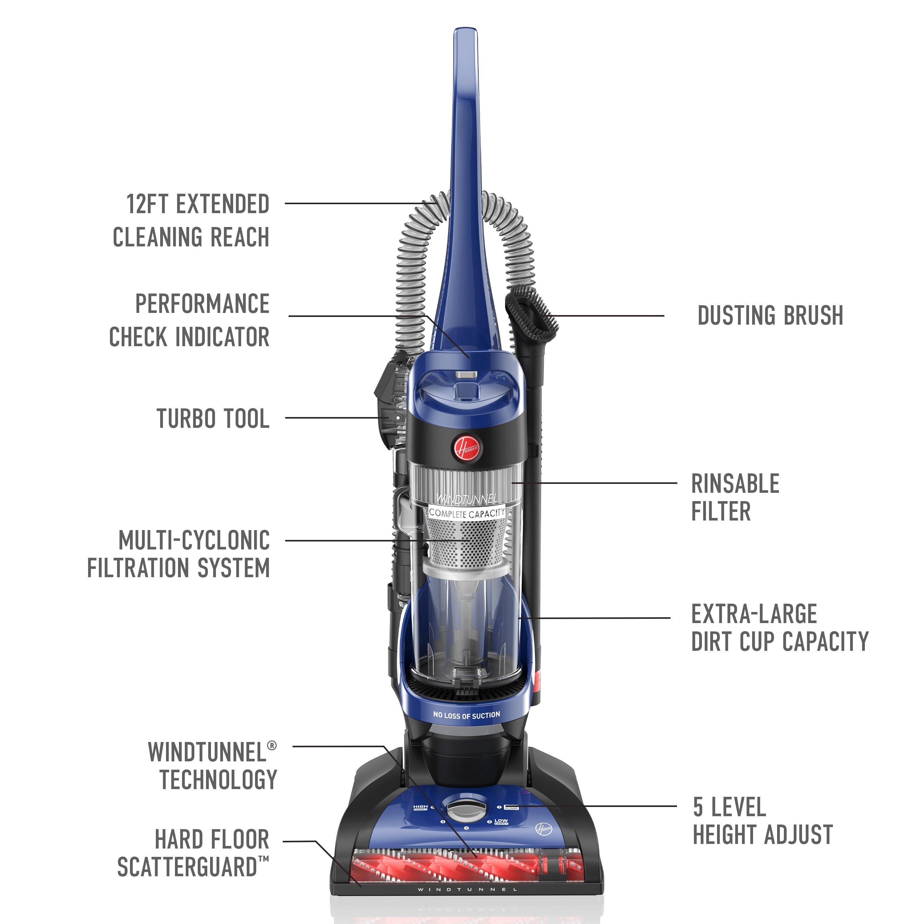 Hoover® Windtunnel Complete Upright Vacuum Cleaner – Hoover Canada